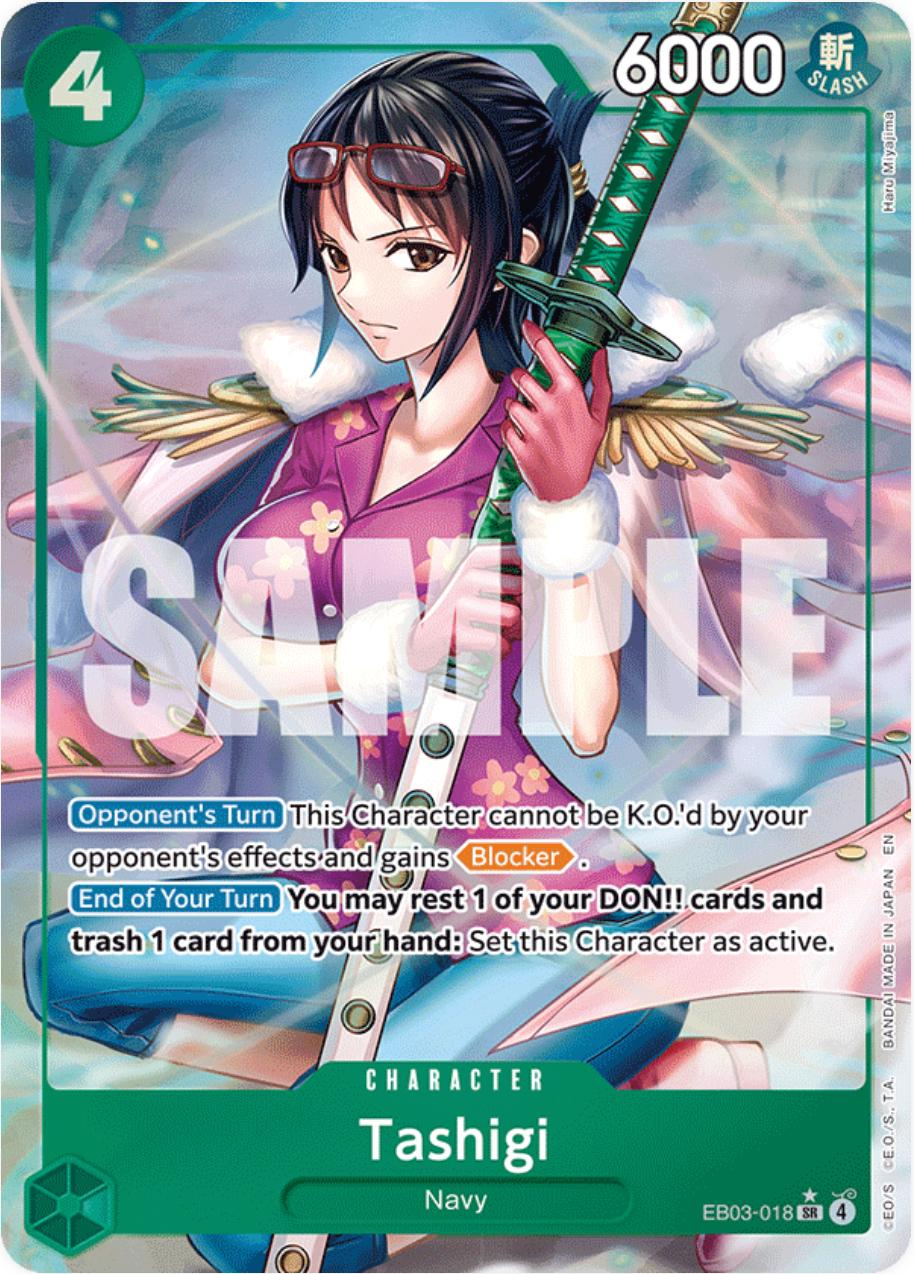 Tashigi [Alternate Art] EB03-018 Extra Booster Heroines Edition