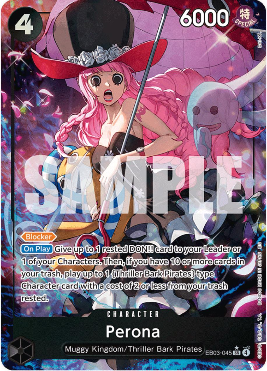 Perona [Alternate Art] EB03-045 Extra Booster Heroines Edition