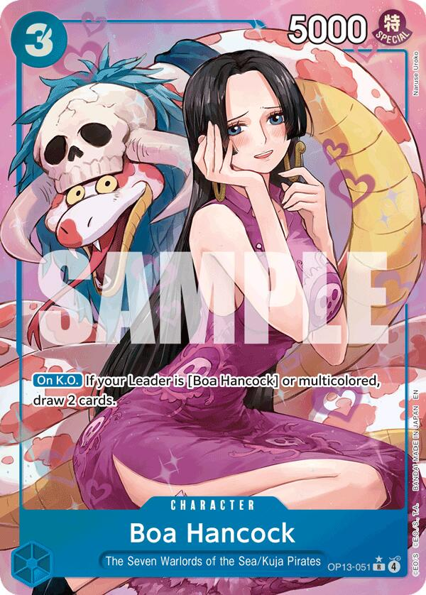 Boa Hancock [Alternate Art] OP13-051 Carrying on His Will