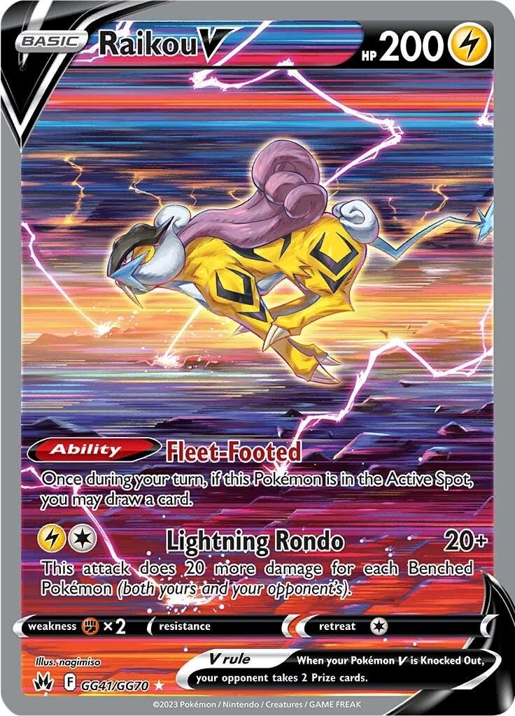 Raikou V #GG41 Crown Zenith