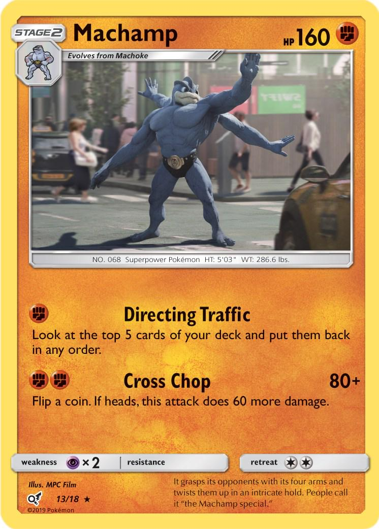 Machamp #13 Detective Pikachu
