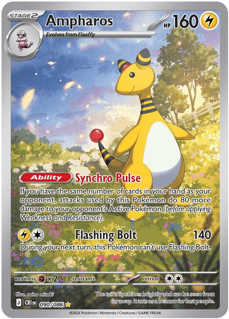 Ampharos #90 Chaos Rising