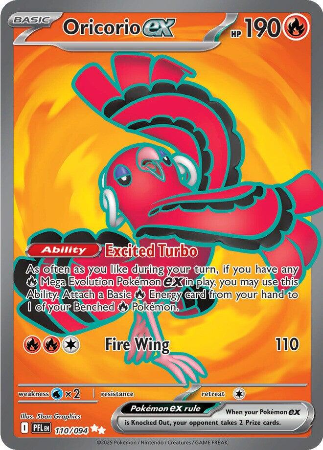 Oricorio ex #110 Phantasmal Flames