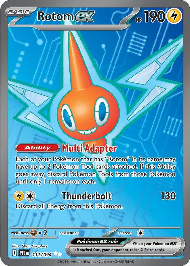 Rotom ex #111 Phantasmal Flames