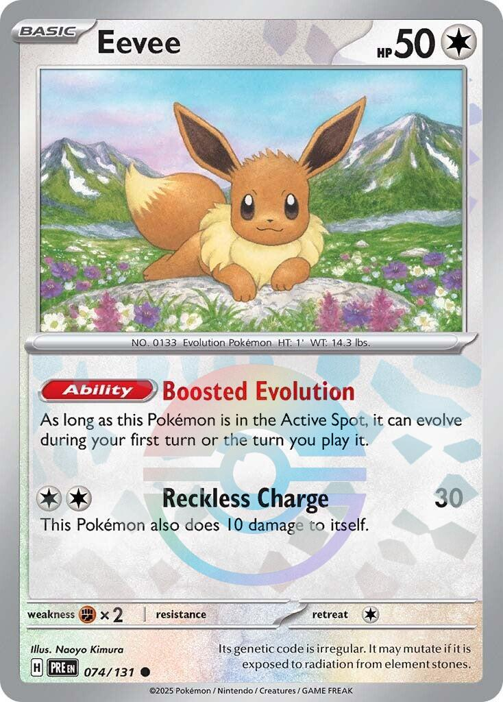 Eevee [Poke Ball] #74 Prismatic Evolutions