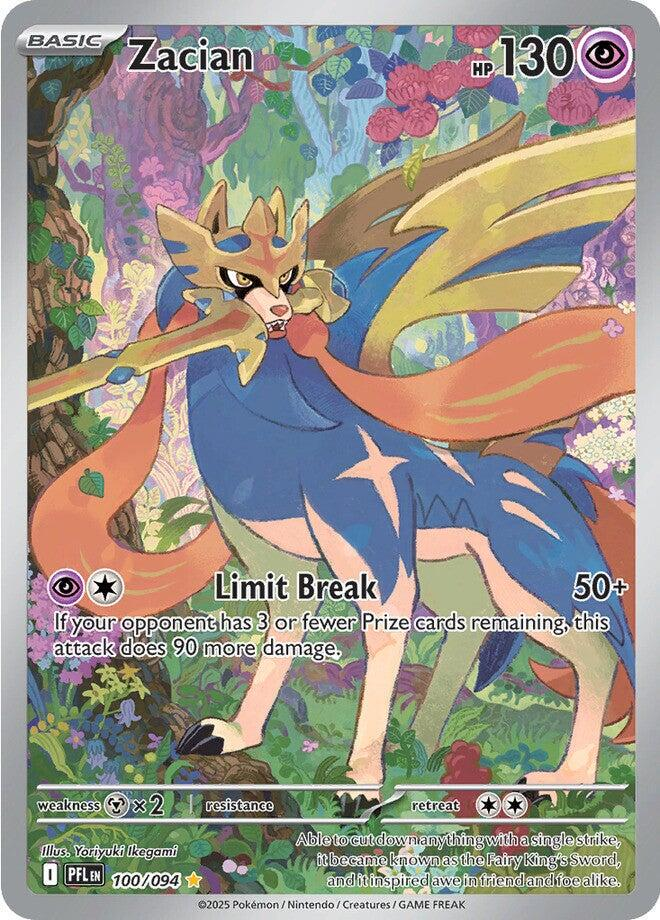 Zacian #100 Phantasmal Flames