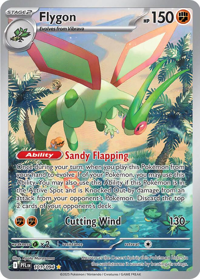 Flygon #101 Phantasmal Flames
