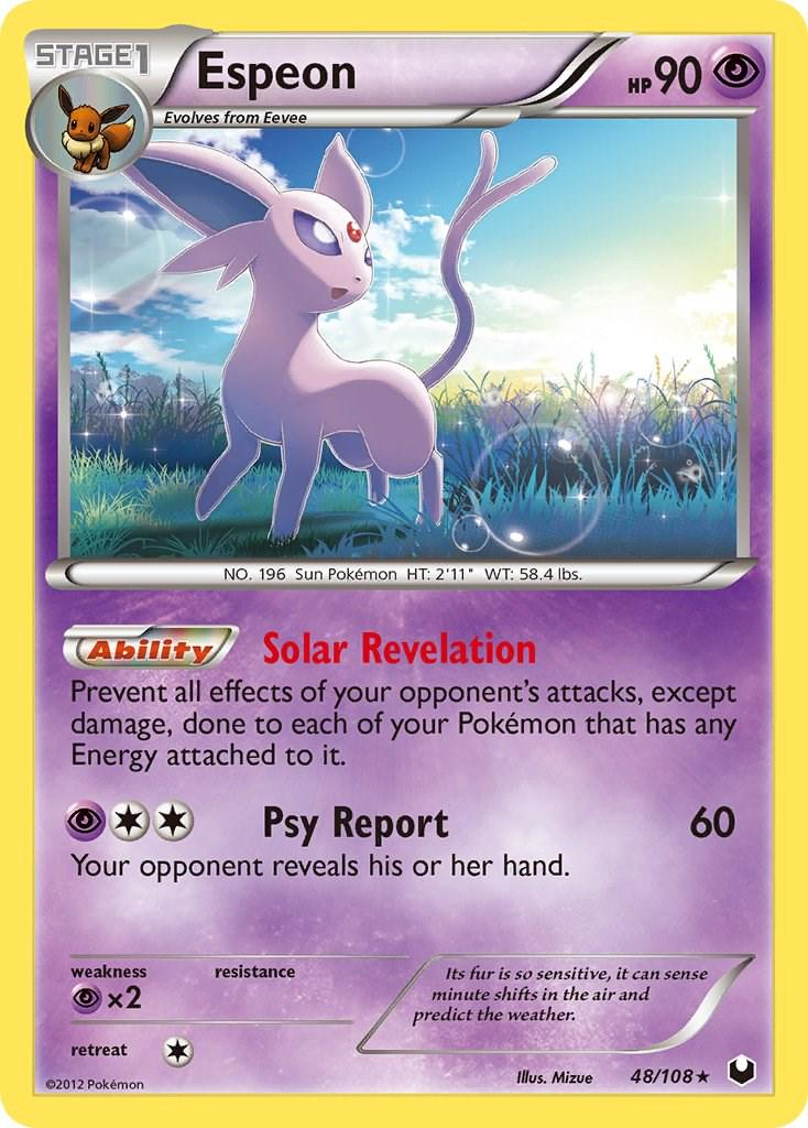 Espeon #48 [Non-Holo] {EXC} Dark Explorers
