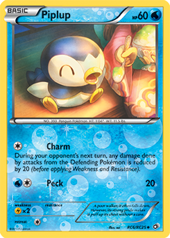 Piplup #RC6 [Reverse Holo] {EXC} Legendary Treasures