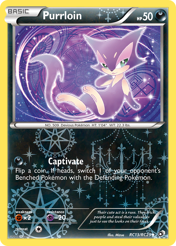 Purrloin #RC13 [Reverse Holo] {EXC} Legendary Treasures