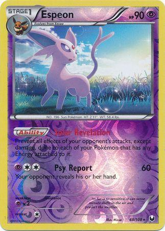 Espeon #48 [Reverse Holo] {EXC} Dark Explorers