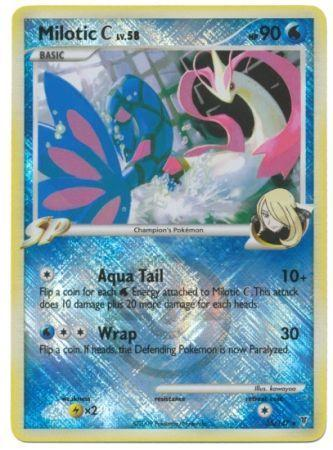Milotic C [Crosshatch Pokemon League] #35 [Reverse Holo] {EXC} Supreme Victors