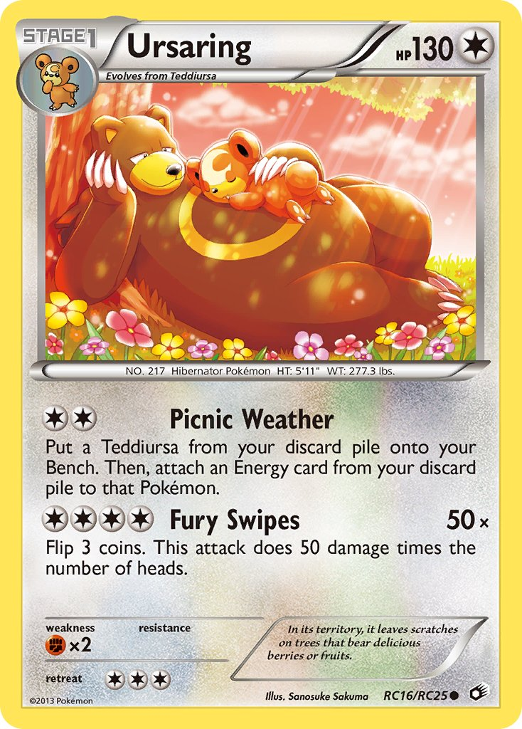 Ursaring #RC16 [Reverse Holo] {EXC} Legendary Treasures