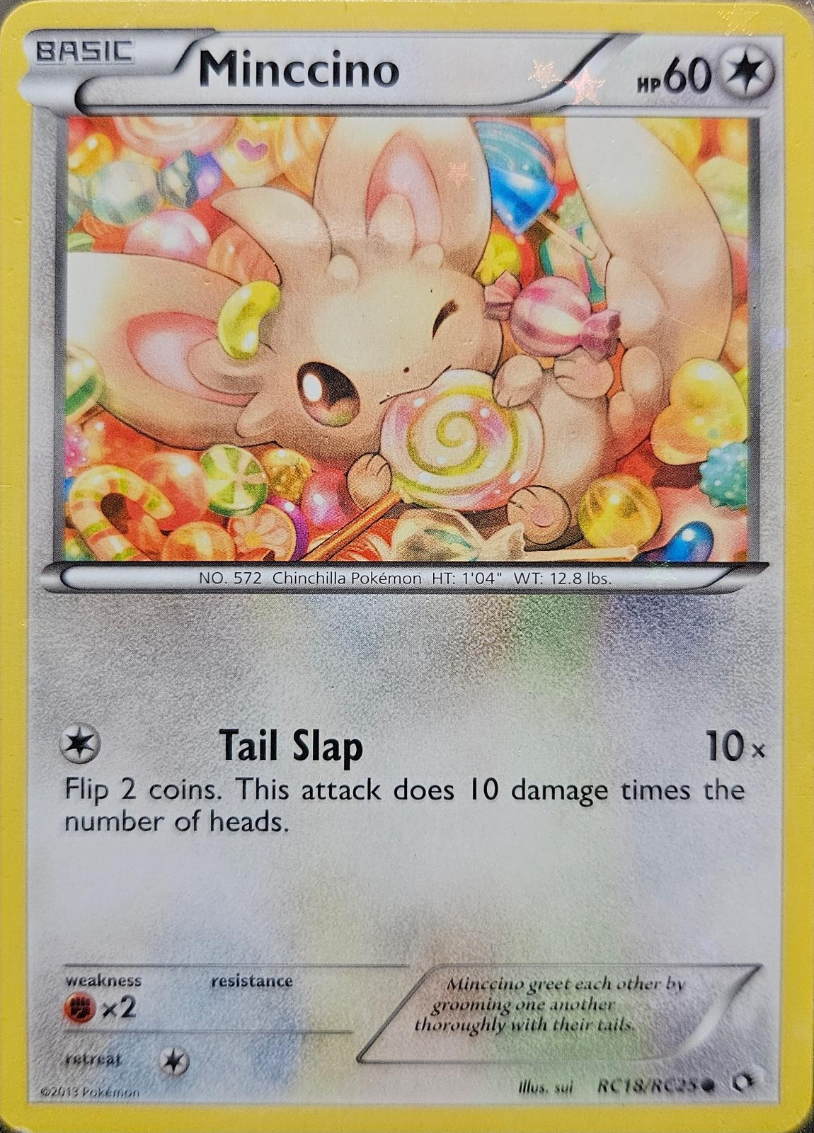 Minccino #RC18 [Reverse Holo] {EXC} Legendary Treasures