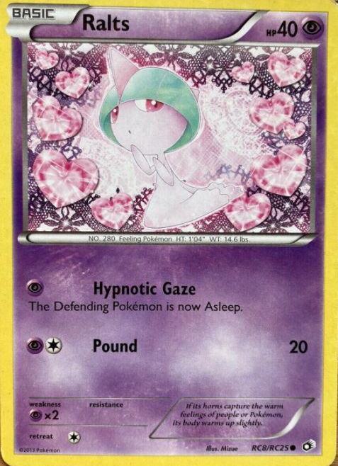 Ralts #RC8 [Reverse Holo] {EXC} Legendary Treasures