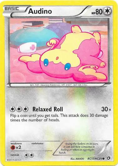 Audino #RC17 [Reverse Holo] {EXC} Legendary Treasures